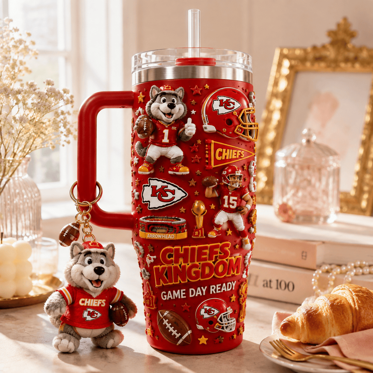 KCC 40oz Tumbler With Handle DNBN
