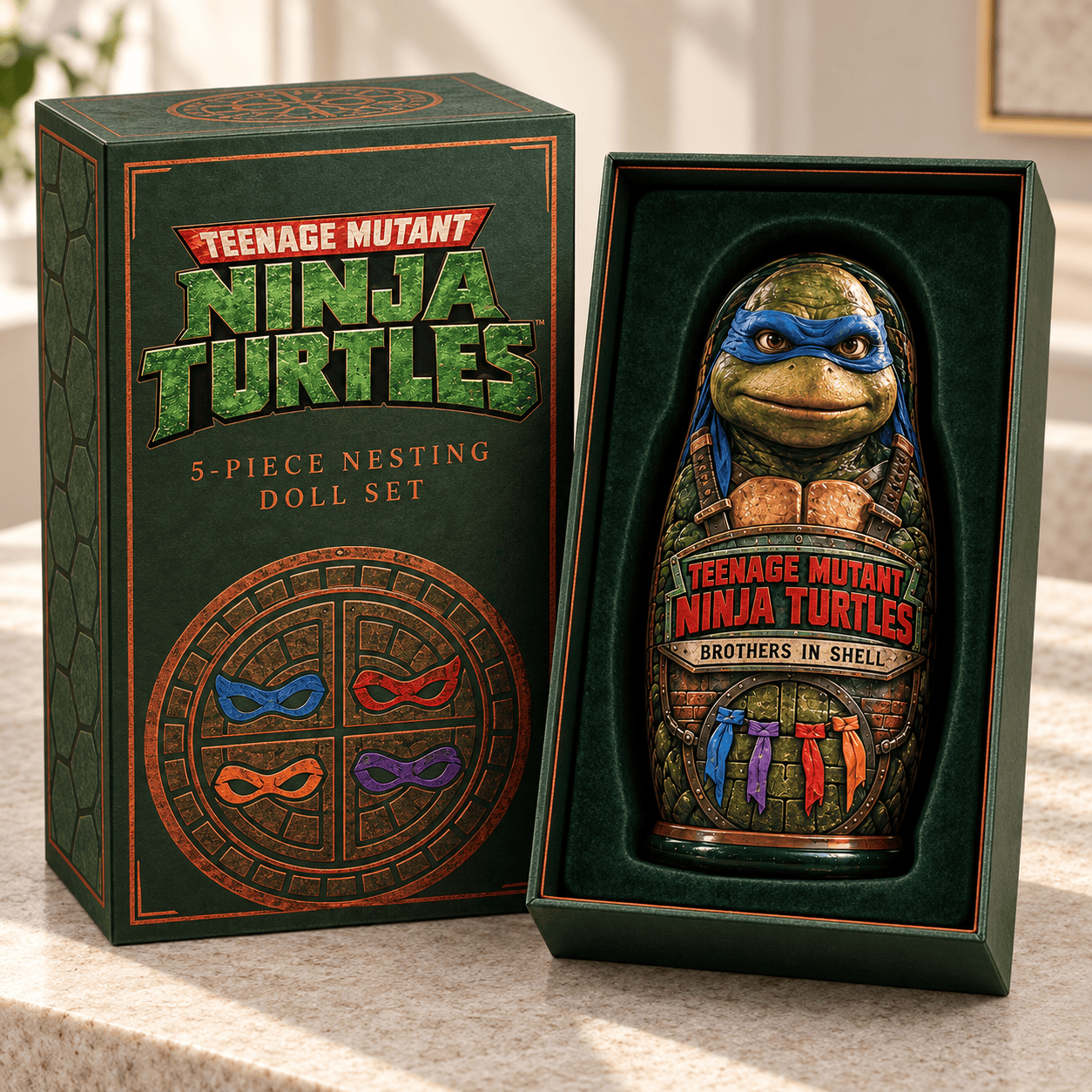 Premium TMNT Nesting Doll Set NHVH