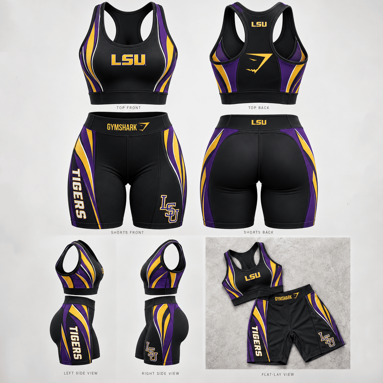 LSU Premium Women’s Activewear Set HTTT