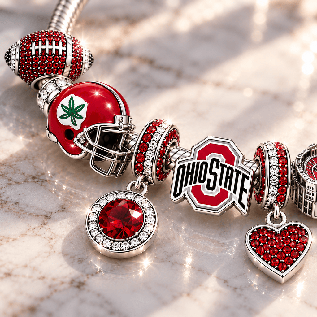 OSB Silver Charm Bracelet Set BMD