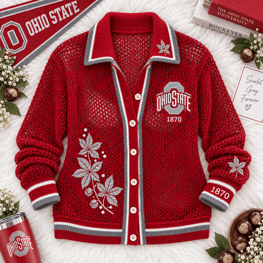 OSB Women’s Open-Knit Cardigan NTKO