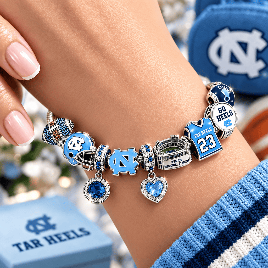 UNC Silver Charm Bracelet Set BMD