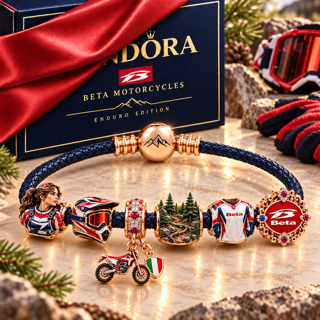 BTMT Braided Leather Charm Bracelet Set NHVH