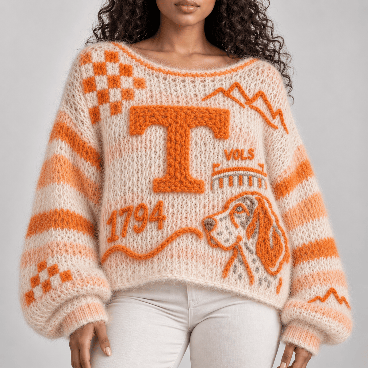 TVF Women’s Open-Knit Sweater HTTT
