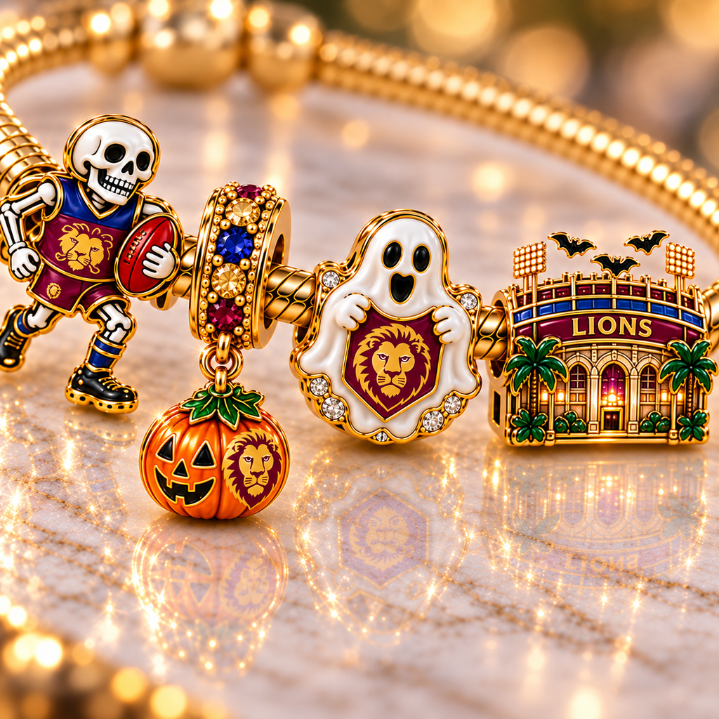 BRBL Gold Charm Bracelet Set NHVH