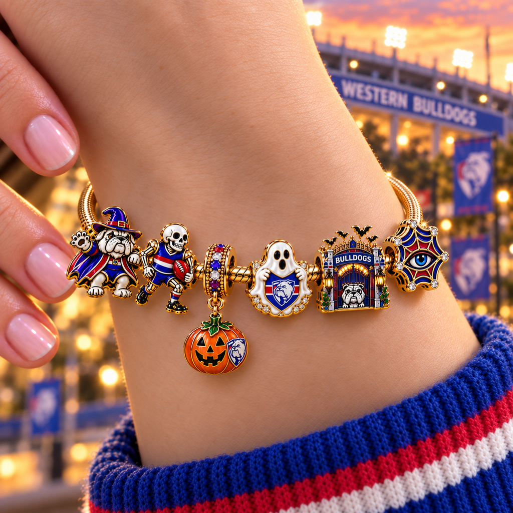 WTBD Gold Charm Bracelet Set NHVH
