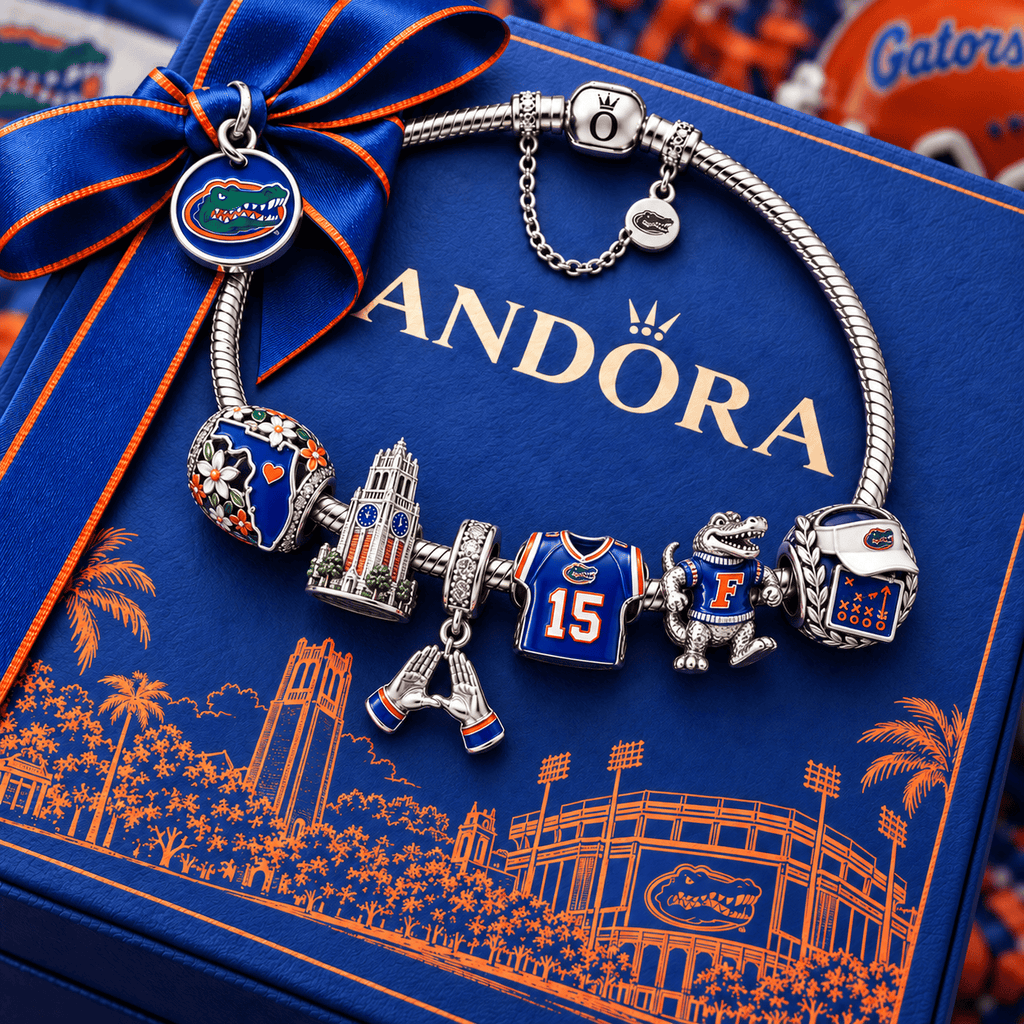 FGT Silver Charm Bracelet Set PTT